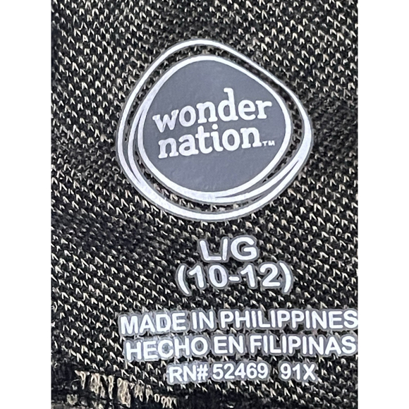 Girls Size 10/12 Wondernation Lepard Pant Set - Picture 4 of 5